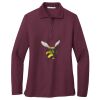 Ladies Silk Touch Long Sleeve Polo Thumbnail