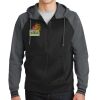 Sport Wick ® Varsity Fleece Full Zip Hooded Jacket Thumbnail