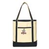 Large Cotton Canvas Boat Tote Thumbnail