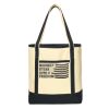 Large Cotton Canvas Boat Tote Thumbnail