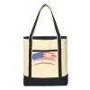 Large Cotton Canvas Boat Tote Thumbnail