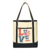 Large Cotton Canvas Boat Tote Thumbnail