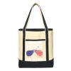 Large Cotton Canvas Boat Tote Thumbnail