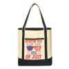 Large Cotton Canvas Boat Tote Thumbnail