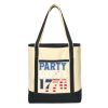 Large Cotton Canvas Boat Tote Thumbnail