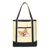 Large Cotton Canvas Boat Tote Thumbnail