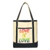 Large Cotton Canvas Boat Tote Thumbnail