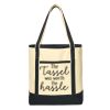 Large Cotton Canvas Boat Tote Thumbnail