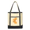 Large Cotton Canvas Boat Tote Thumbnail