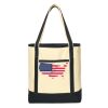 Large Cotton Canvas Boat Tote Thumbnail