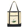 Large Cotton Canvas Boat Tote Thumbnail