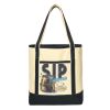 Large Cotton Canvas Boat Tote Thumbnail