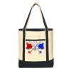 Large Cotton Canvas Boat Tote Thumbnail