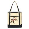 Large Cotton Canvas Boat Tote Thumbnail