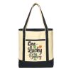 Large Cotton Canvas Boat Tote Thumbnail