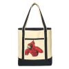 Large Cotton Canvas Boat Tote Thumbnail