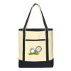 Large Cotton Canvas Boat Tote Thumbnail