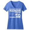 Women's Perfect Blend ® V Neck Tee Thumbnail