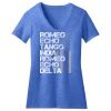 Women's Perfect Blend ® V Neck Tee Thumbnail