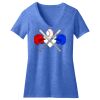 Women's Perfect Blend ® V Neck Tee Thumbnail