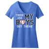 Women's Perfect Blend ® V Neck Tee Thumbnail