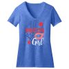 Women's Perfect Blend ® V Neck Tee Thumbnail