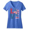 Women's Perfect Blend ® V Neck Tee Thumbnail