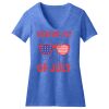 Women's Perfect Blend ® V Neck Tee Thumbnail