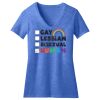 Women's Perfect Blend ® V Neck Tee Thumbnail