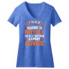 Women's Perfect Blend ® V Neck Tee Thumbnail