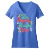 Women's Perfect Blend ® V Neck Tee Thumbnail