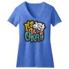 Women's Perfect Blend ® V Neck Tee Thumbnail