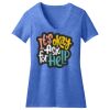 Women's Perfect Blend ® V Neck Tee Thumbnail