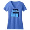 Women's Perfect Blend ® V Neck Tee Thumbnail