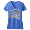 Women's Perfect Blend ® V Neck Tee Thumbnail