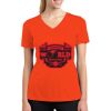 Ladies PosiCharge ® RacerMesh ® V Neck Tee Thumbnail