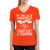 Ladies PosiCharge ® RacerMesh ® V Neck Tee Thumbnail