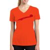 Ladies PosiCharge ® RacerMesh ® V Neck Tee Thumbnail