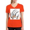 Ladies PosiCharge ® RacerMesh ® V Neck Tee Thumbnail