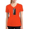 Ladies PosiCharge ® RacerMesh ® V Neck Tee Thumbnail