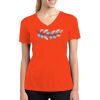 Ladies PosiCharge ® RacerMesh ® V Neck Tee Thumbnail