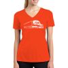 Ladies PosiCharge ® RacerMesh ® V Neck Tee Thumbnail