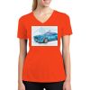 Ladies PosiCharge ® RacerMesh ® V Neck Tee Thumbnail