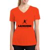 Ladies PosiCharge ® RacerMesh ® V Neck Tee Thumbnail